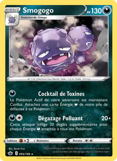 Image de la carte Pokemon Smogogo 095/198