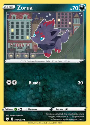 Zorua 102/203