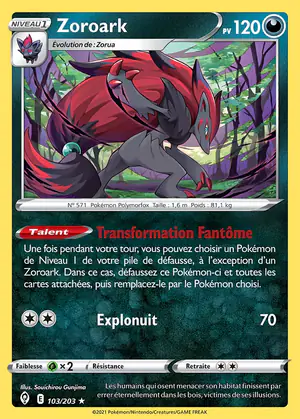 Zoroark 103/203