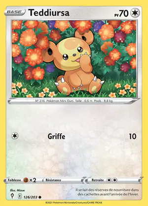 Teddiursa 126/203