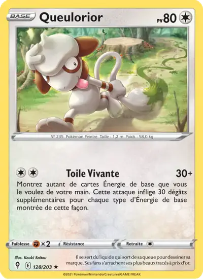 Image de la carte Pokemon Queulorior 128/203