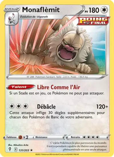 Image de la carte Pokemon Monaflèmit 131/203