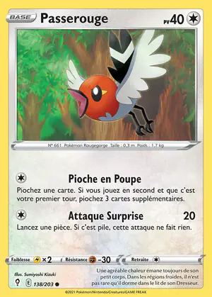 Passerouge 138/203