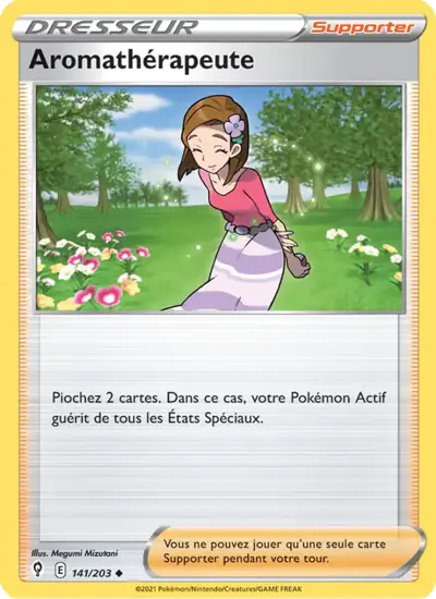 Image de la carte Pokemon Aromathérapeute 141/203