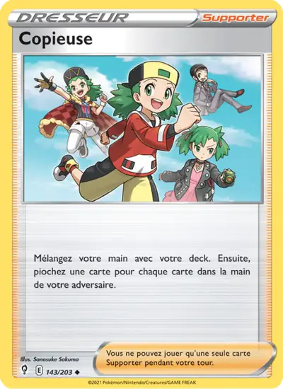 Image de la carte Pokemon Copieuse 143/203