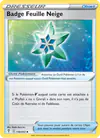Image de la carte Badge Feuille Neige 159/203