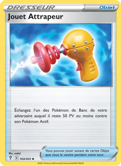 Image de la carte Pokemon Jouet Attrapeur 163/203