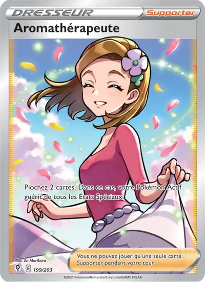 Image de la carte Pokemon Aromathérapeute 199/203