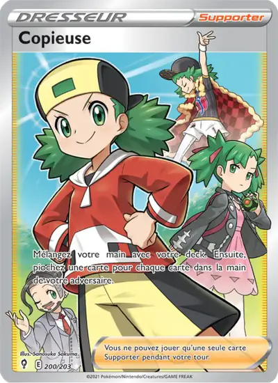 Image de la carte Pokemon Copieuse 200/203