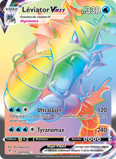 Image de la carte Pokemon Léviator VMAX 207/203