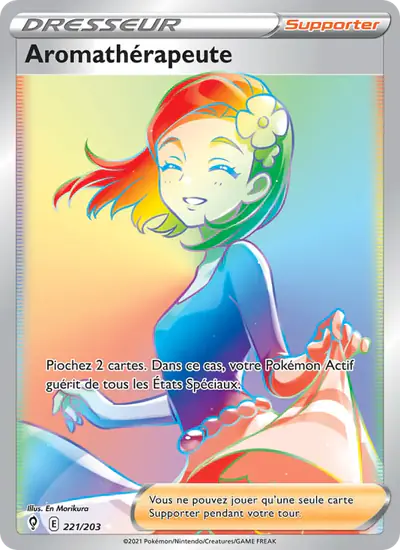 Image de la carte Pokemon Aromathérapeute 221/203