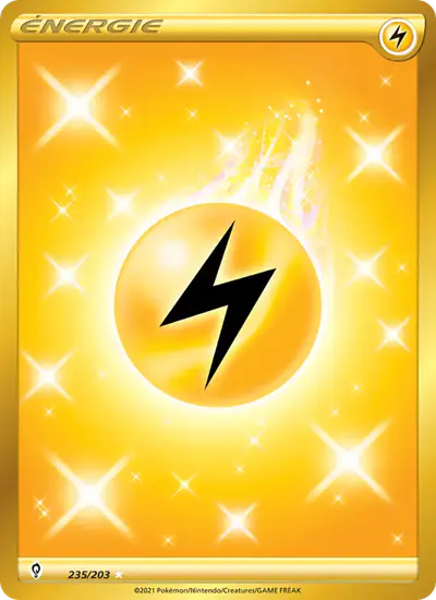 Image de la carte Pokemon Énergie Électrique 235/203