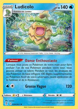 Ludicolo 034/203