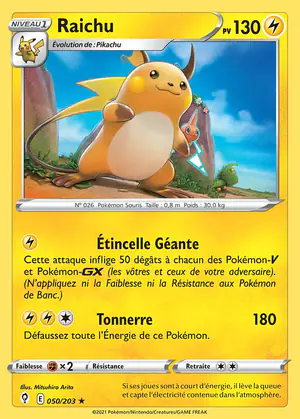 Raichu 050/203