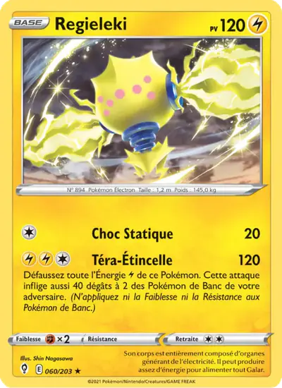 Image de la carte Pokemon Regieleki 060/203