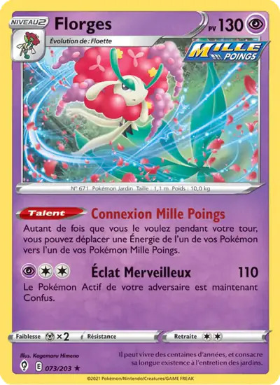Image de la carte Pokemon Florges 073/203