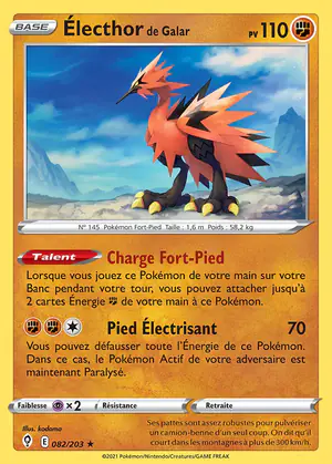 &Eacute;lecthor de Galar 082/203