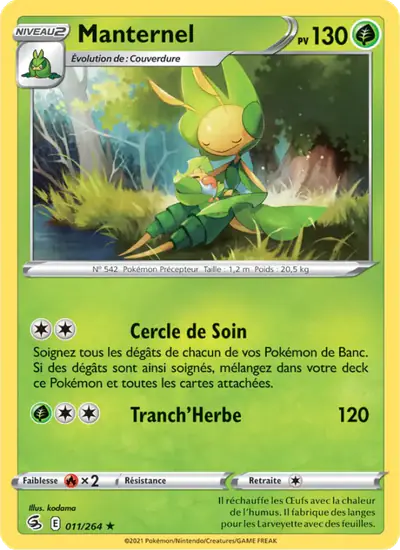 Image de la carte Pokemon Manternel 011/264