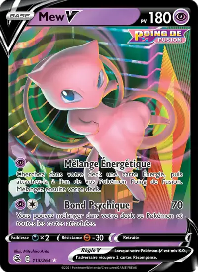 Image de la carte Pokemon Mew V 113/264