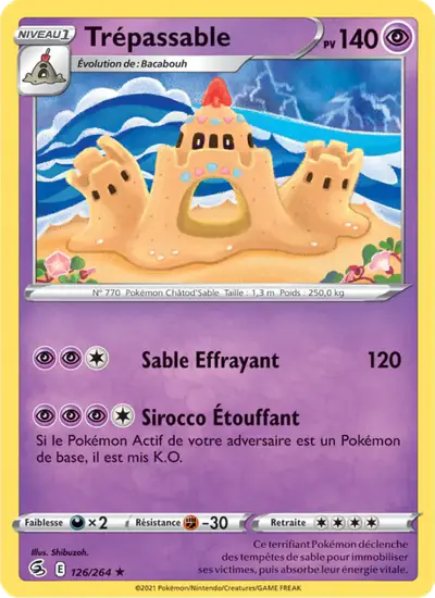 Image de la carte Pokemon Trépassable 126/264