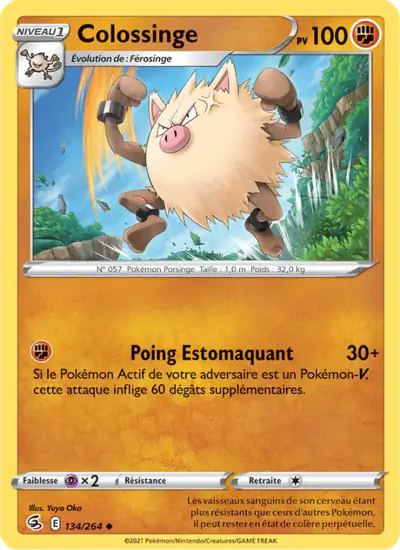 Image de la carte Pokemon Colossinge 134/264