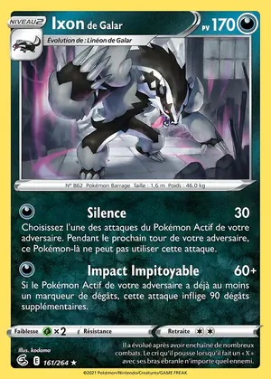 Ixon de Galar 161/264
