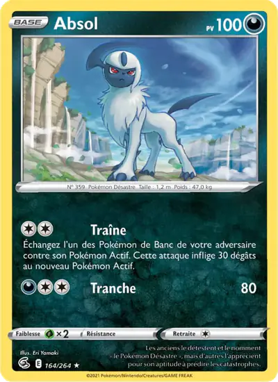Image de la carte Pokemon Absol 164/264