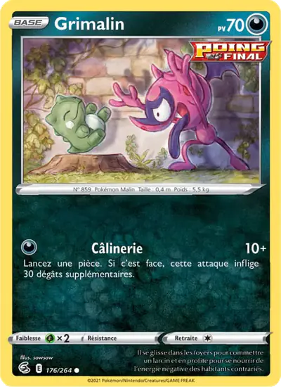 Image de la carte Pokemon Grimalin 176/264