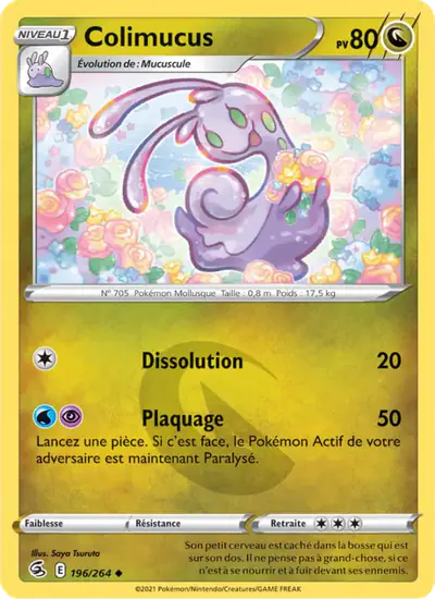 Image de la carte Pokemon Colimucus 196/264