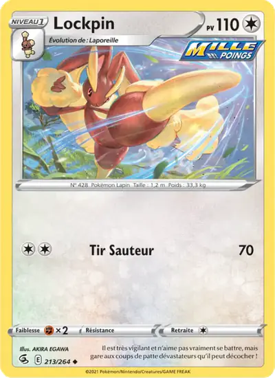 Image de la carte Pokemon Lockpin 213/264