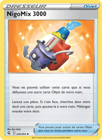 Image de la carte Pokemon NigoMix 3000 229/264