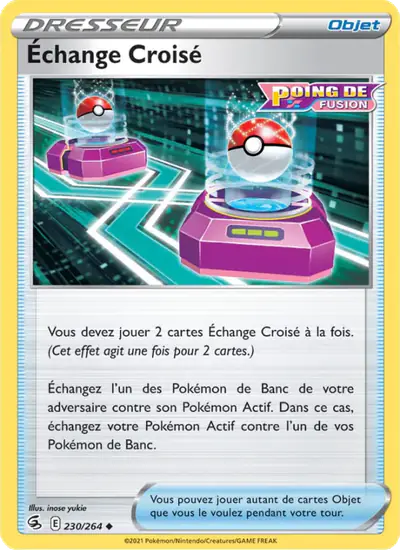 Image de la carte Pokemon Échange Croisé 230/264