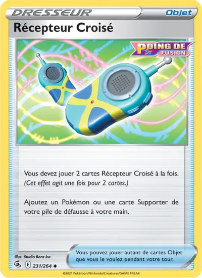 Image de la carte Pokemon Récepteur Croisé 231/264