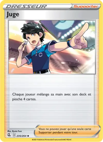 Image de la carte Pokemon Juge 235/264