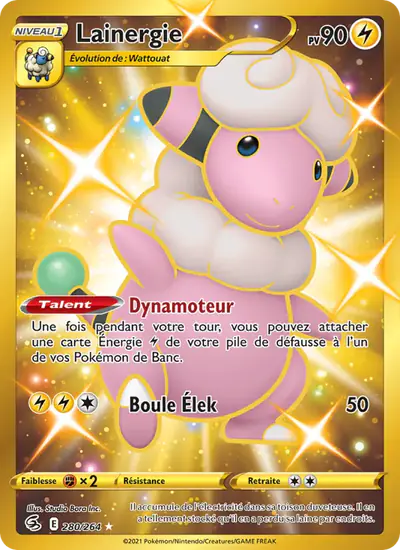 Image de la carte Pokemon Lainergie 280/264