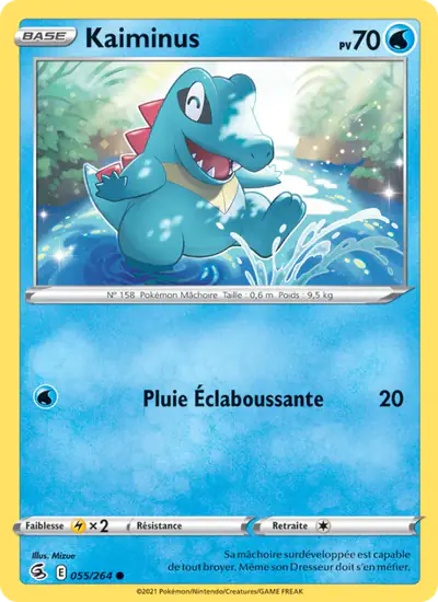 Image de la carte Pokemon Kaiminus 055/264