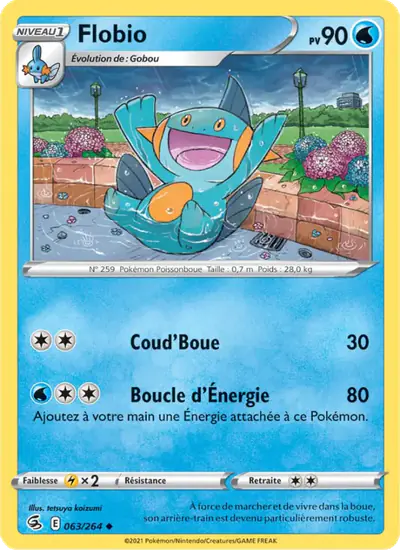 Image de la carte Pokemon Flobio 063/264