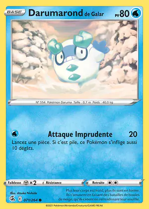 Darumarond de Galar 071/264