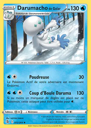 Darumacho de Galar 072/264
