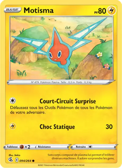 Image de la carte Pokemon Motisma 094/264