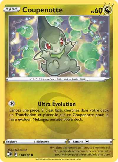 Image de la carte Pokemon Coupenotte 110/172