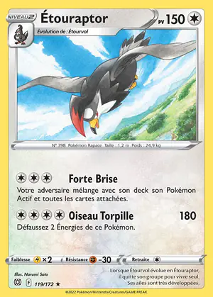 &Eacute;touraptor 119/172