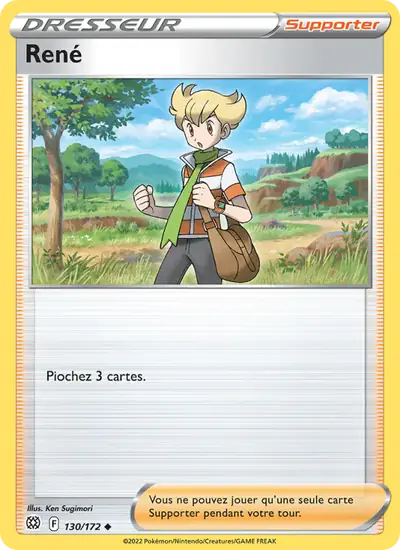 Image de la carte Pokemon René 130/172