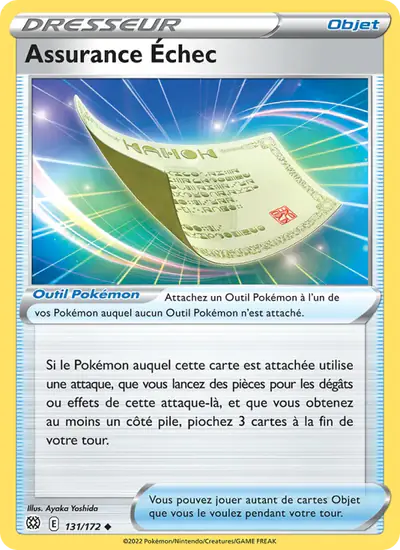 Image de la carte Pokemon Assurance Échec 131/172