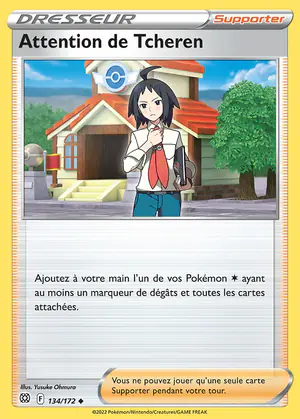 Attention de Tcheren 134/172