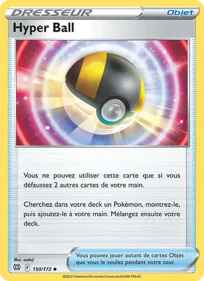 Image de la carte Pokemon Hyper Ball 150/172