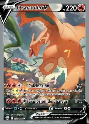 Dracaufeu V 154/172