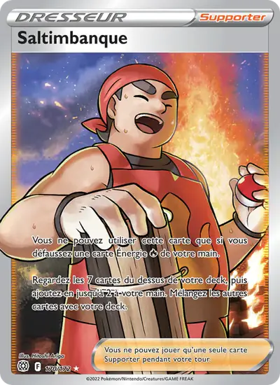 Image de la carte Pokemon Saltimbanque 170/172