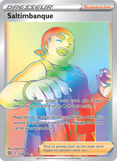 Image de la carte Pokemon Saltimbanque 179/172
