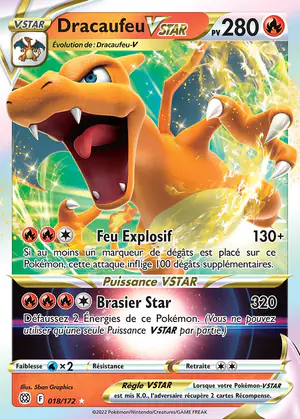 Dracaufeu VSTAR 018/172